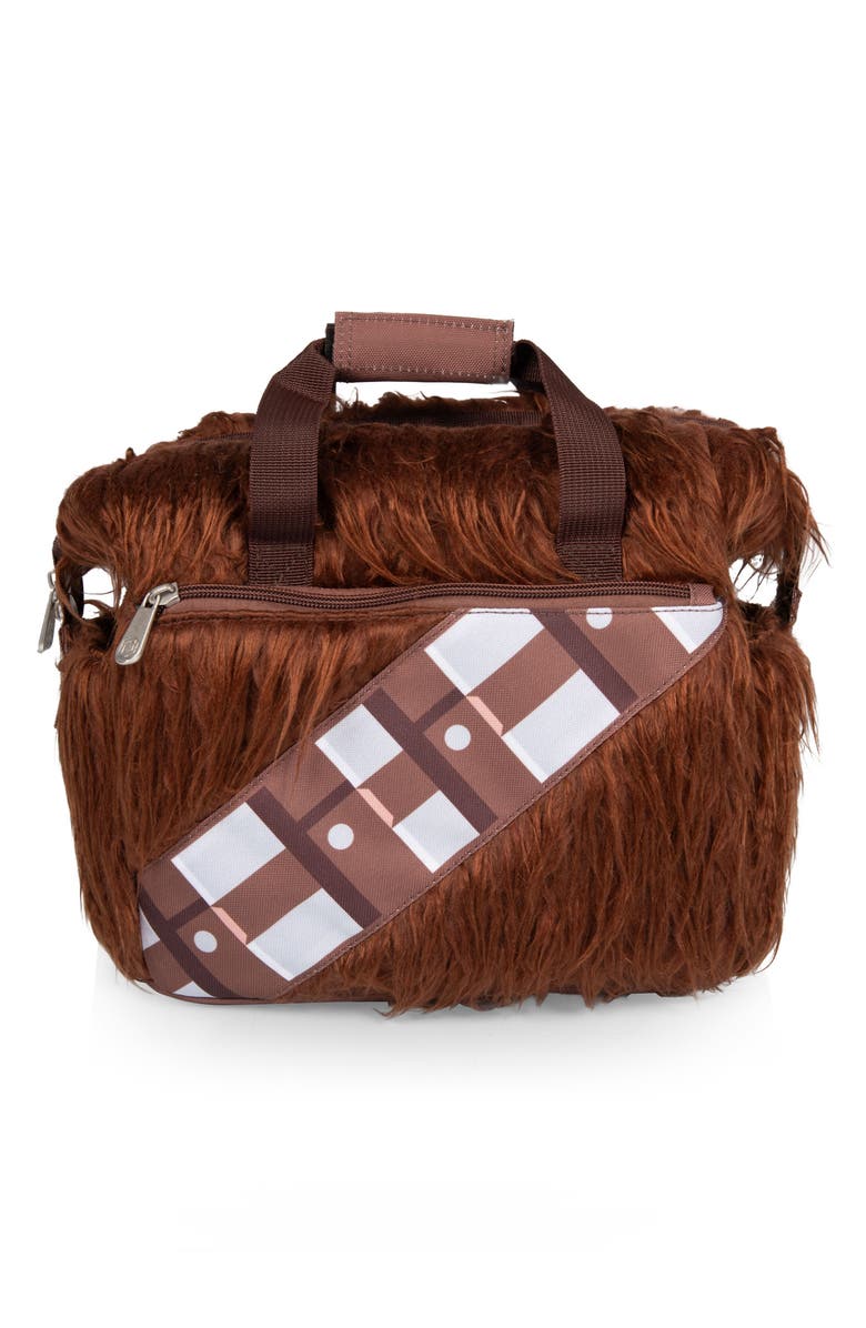Picnic Time Chewbacca Lunch Cooler, Main, color, Brown