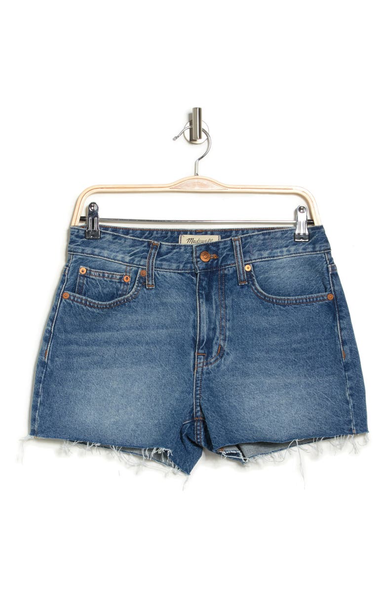Madewell Relaxed Denim Shorts, Alternate, color,