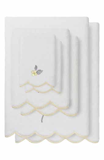 Hydea Scallop 6-Piece Embellished Towel Set