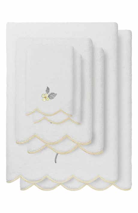 Hydea Scallop 6-Piece Embellished Towel Set