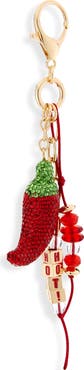 Leith Rhinestone Chili Pepper Bag Charm