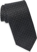 Duchamp Neat Geometric Silk Tie