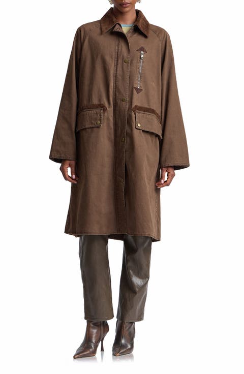 Combo Collar Barn Jacket