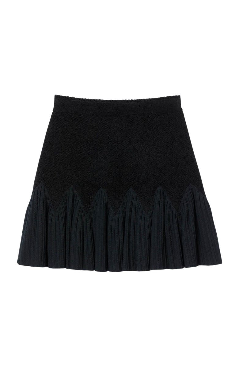 SANDRO Short skirt, Alternate, color, Black