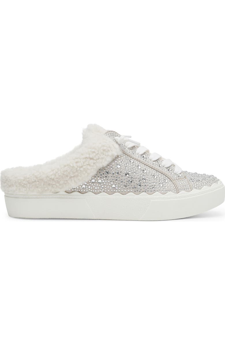 Anne Klein Courage Faux Shearling Sneaker Mule, Alternate, color,