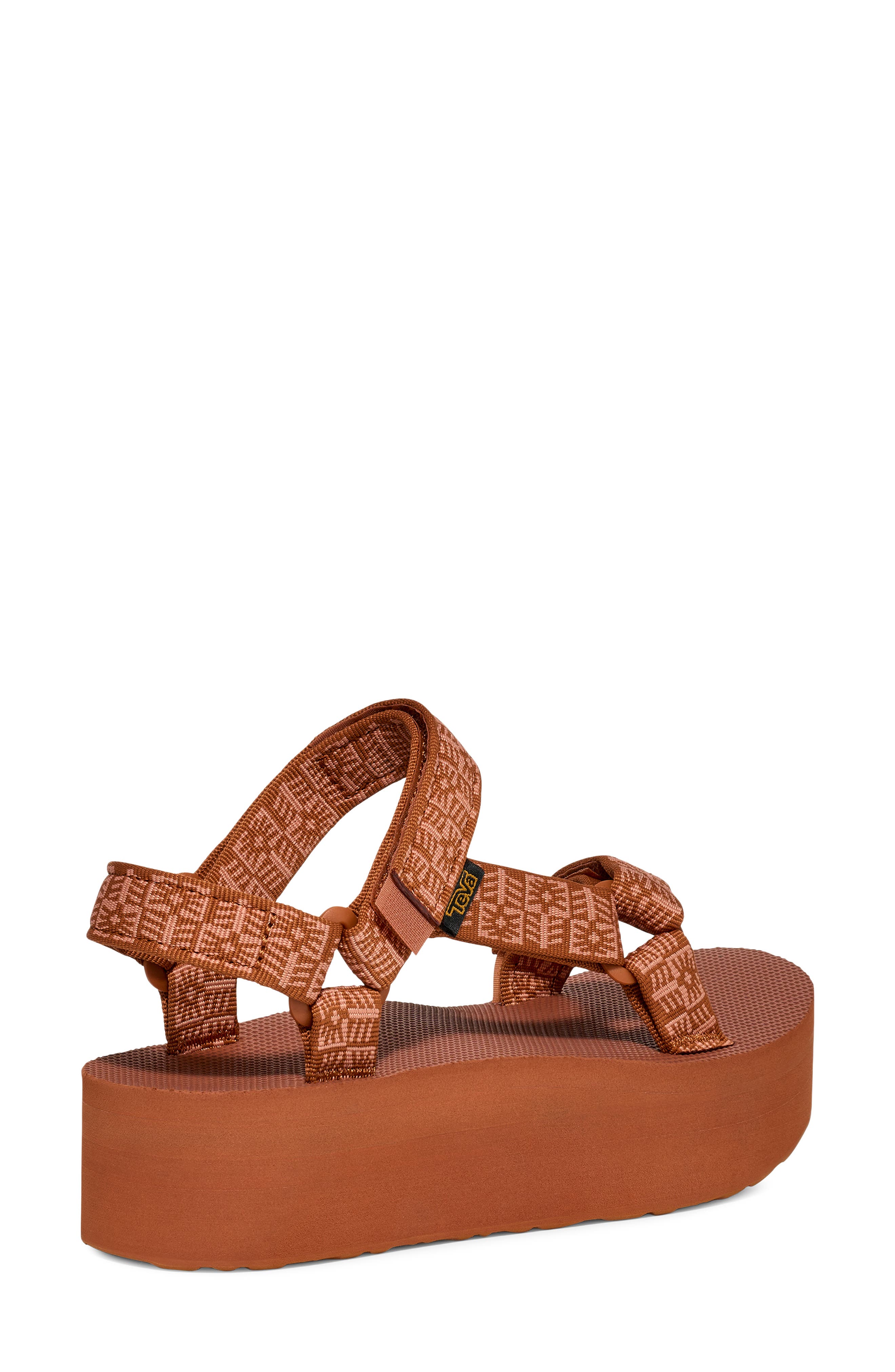 Teva Universal Platform Sandal, Alternate, color, Crafted Floral Vintage Brown