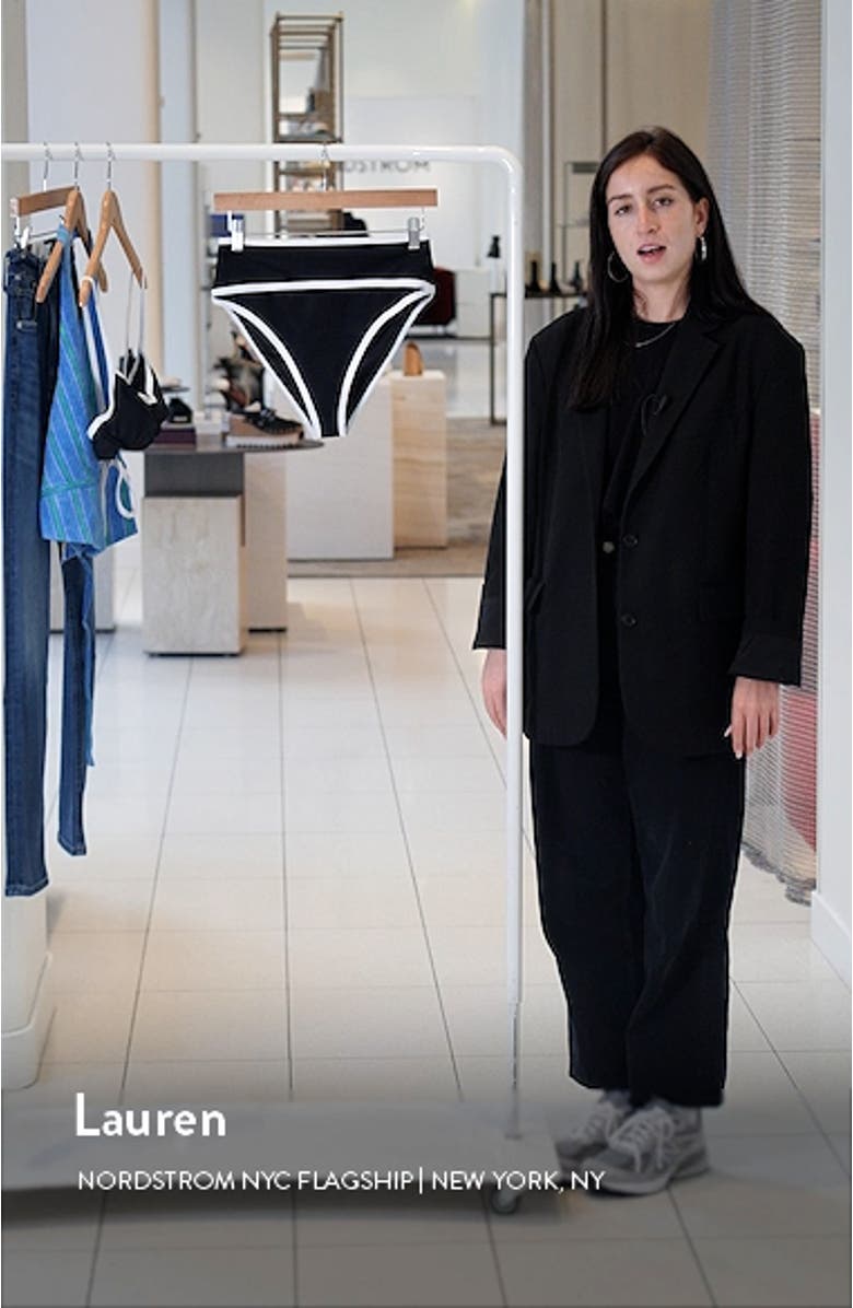 Carlotta Colorblock Bikini Bottoms, sales video thumbnail