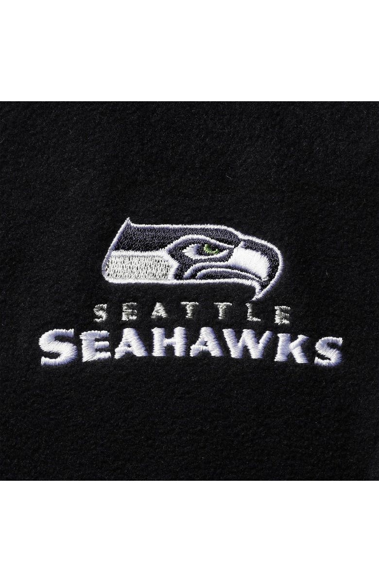 DUNBROOKE Women's Dunbrooke Navy Seattle Seahawks Houston Fleece Full-Zip Vest, Alternate, color, 