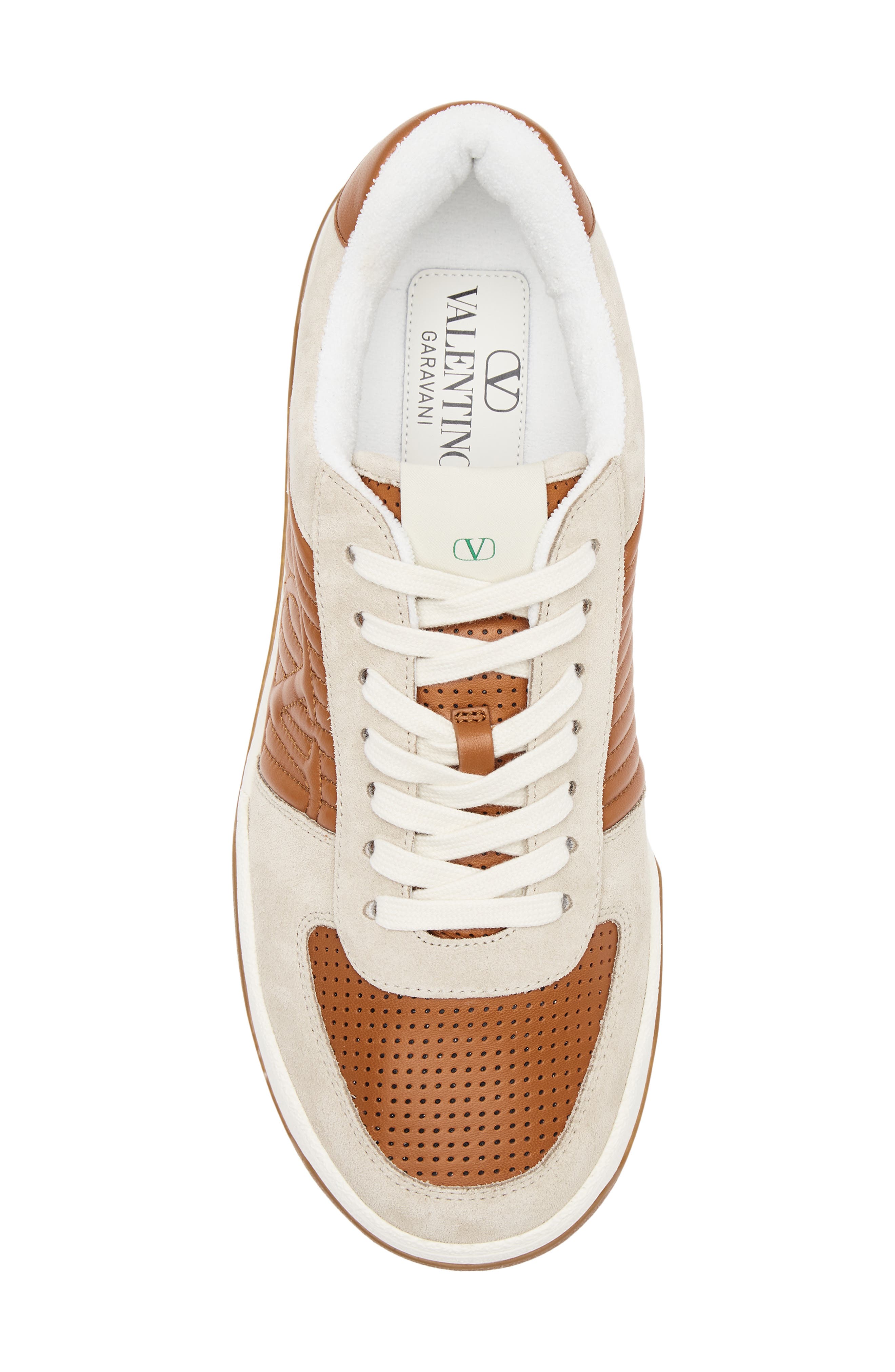 Sparry Low Top Sneaker, Alternate, color, BROWN MULTI
