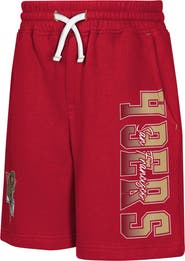 Outerstuff Youth Outerstuff Scarlet San Francisco 49ers Audible Fleece Shorts