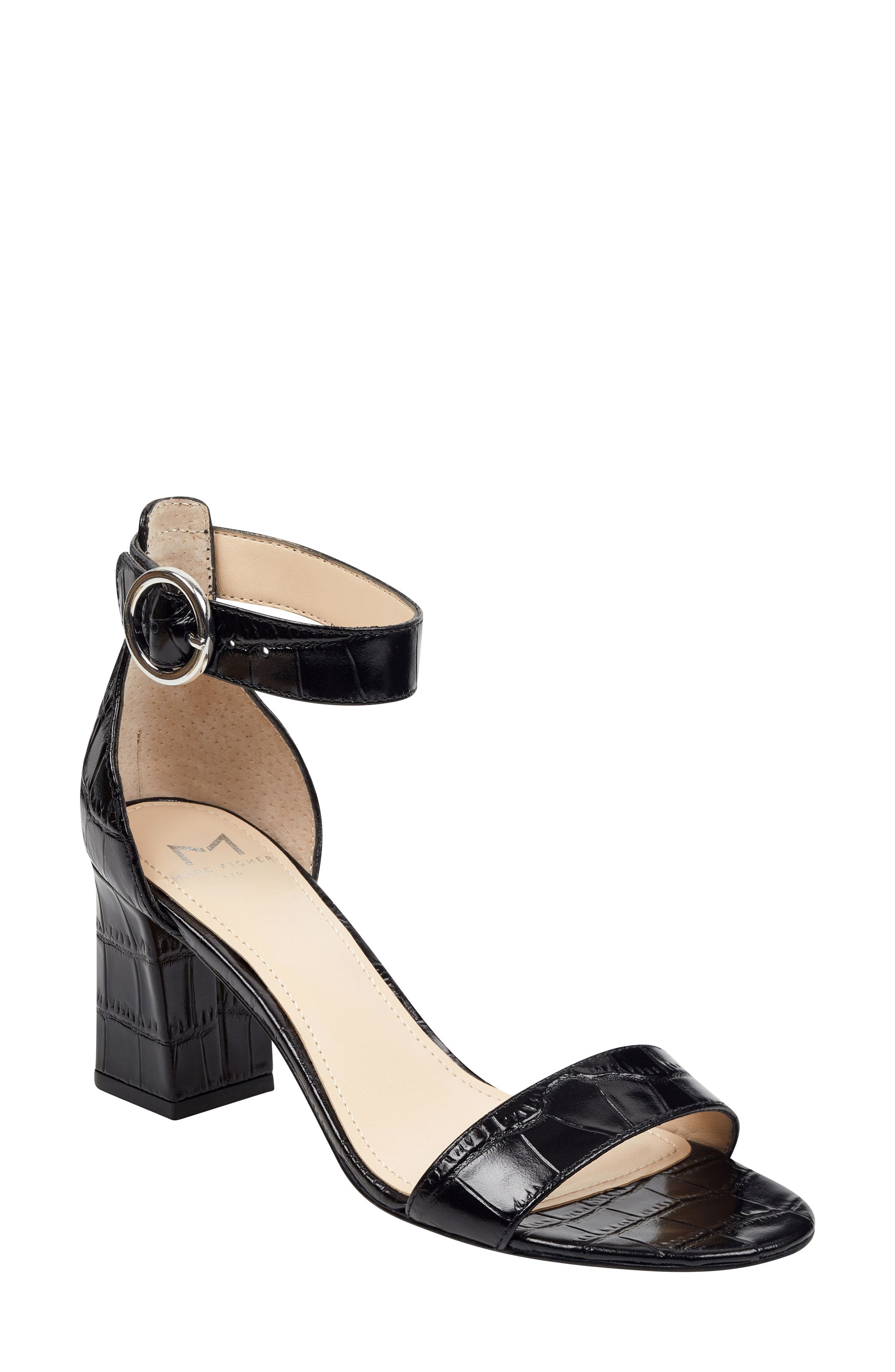 Marc Fisher LTD Karlee Ankle Strap Sandal, Main, color, 