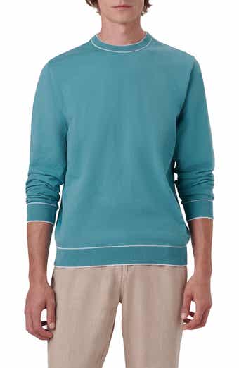 Bugatchi Tipped Cotton Blend Sweater