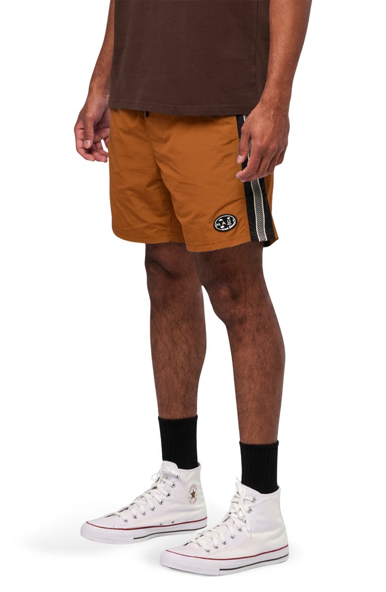 Maui & Sons Reef Adventure Drawstring Shorts, Alternate, color, Bronze