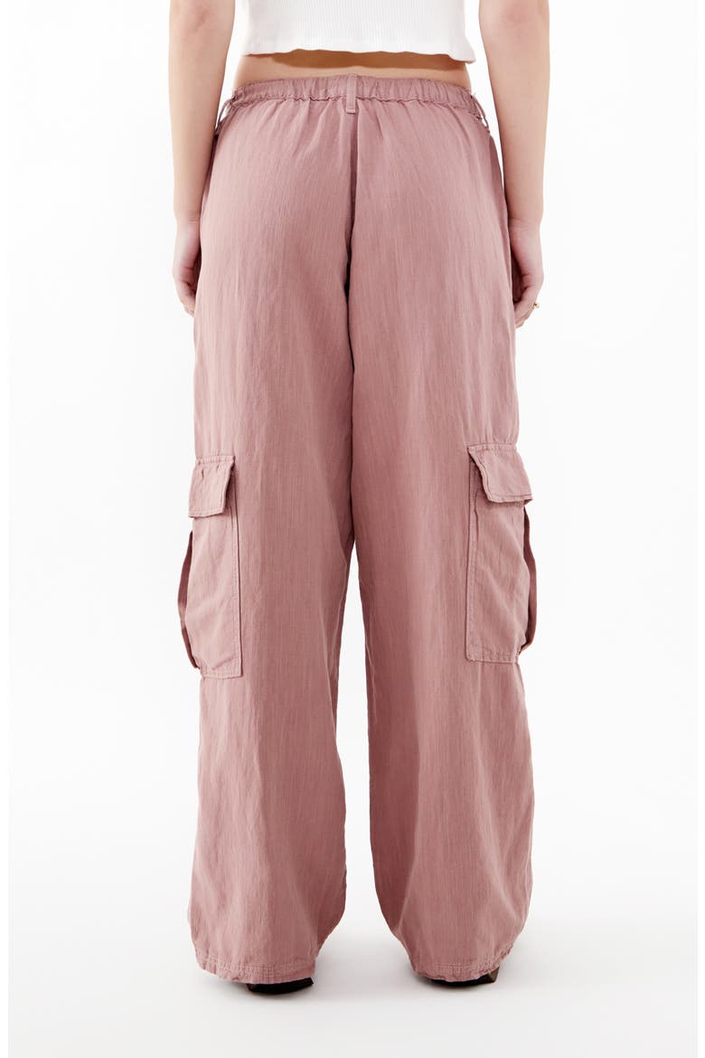 Luca Cotton & Linen Pants, Alternate, color, DUSK
