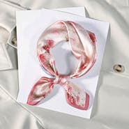 SILKSILKY Pure Silk Delicate Square Scarf