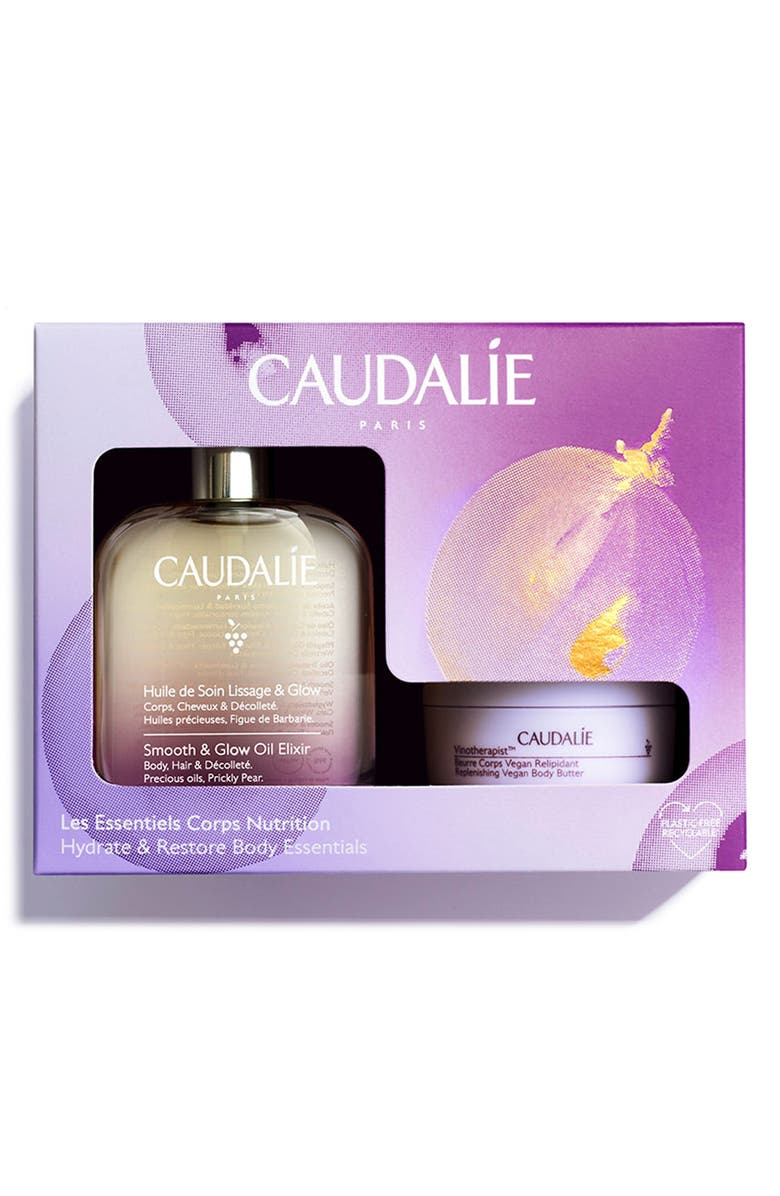 CAUDALÍE Hydrate & Restore Body Essentials Set, Main, color, 