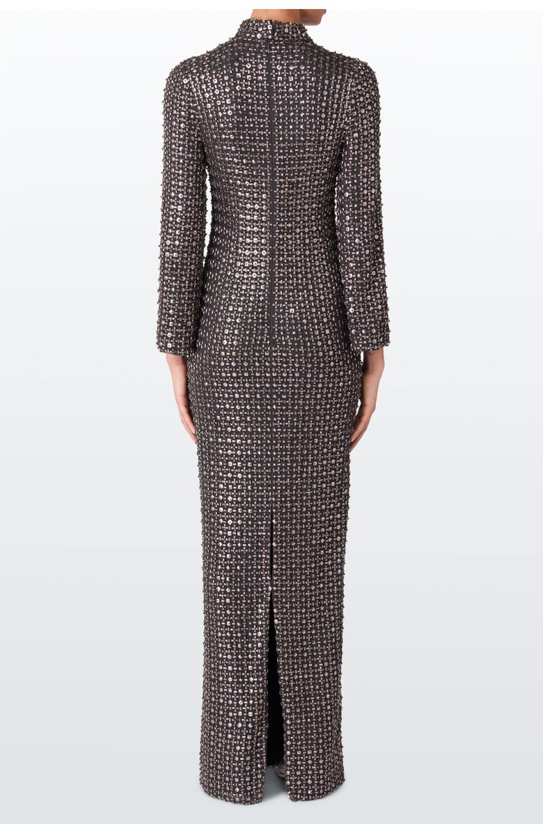 Jenny Packham Star Gazer Gown, Alternate, color, Shadow Grey