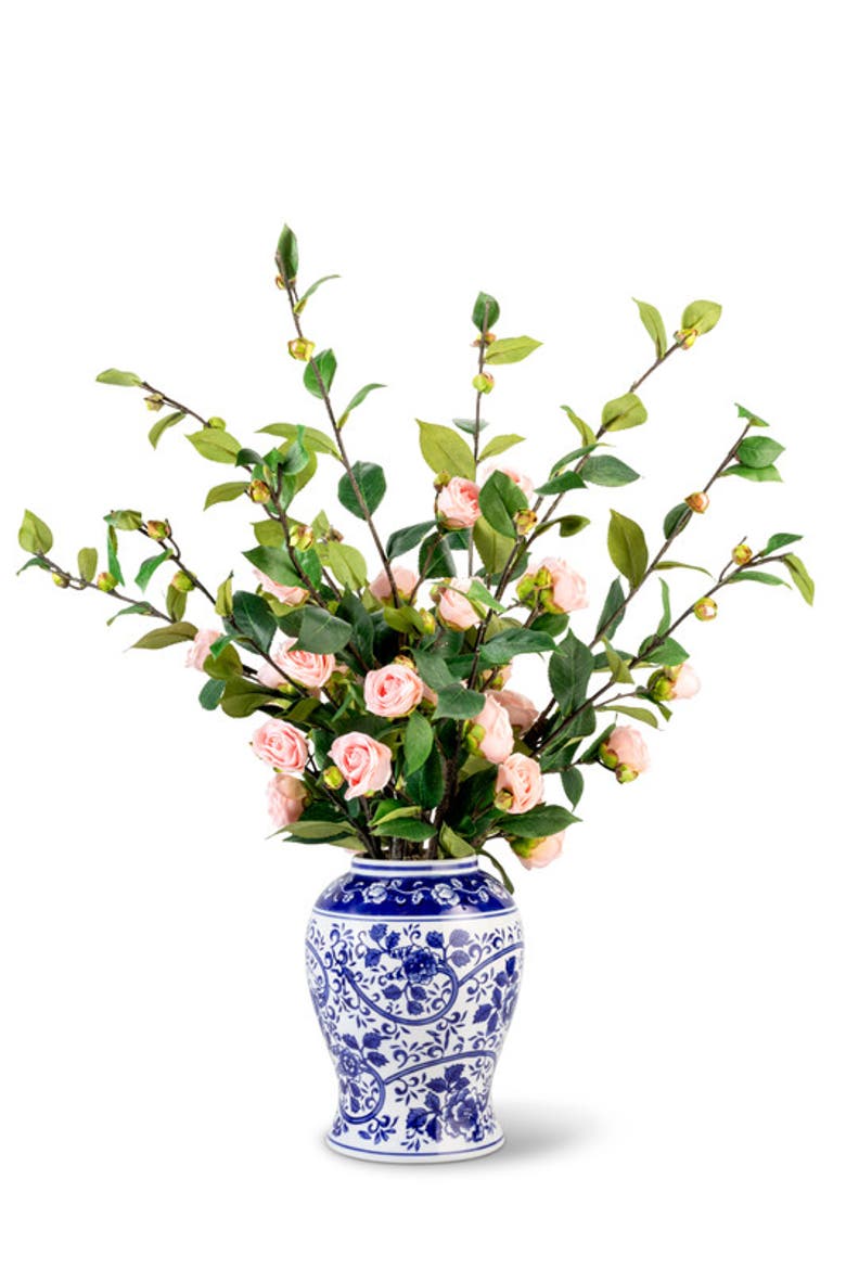 Zyla Rose Branch Arrangement, Main, color, Pink