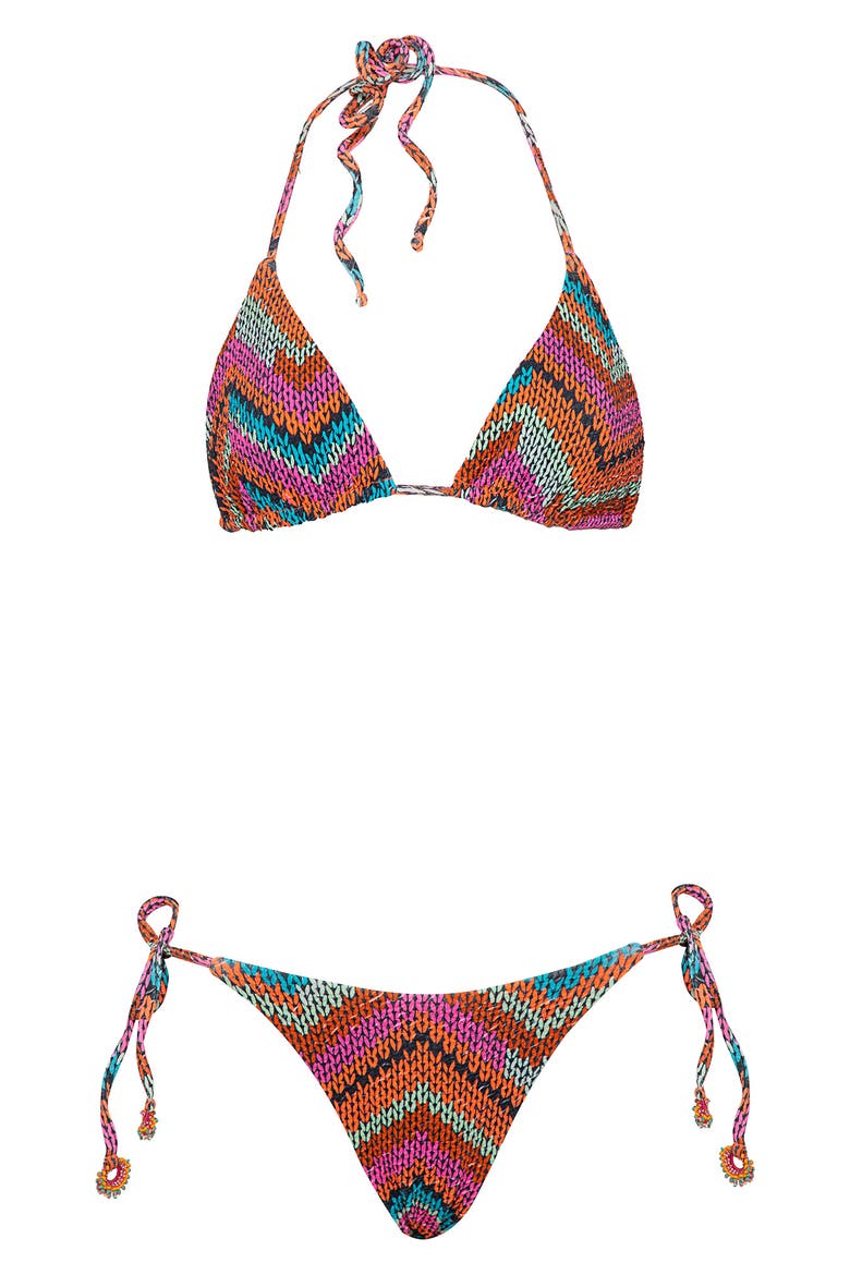 Tide Reversible Bikini Bottoms, Alternate, color, PINK