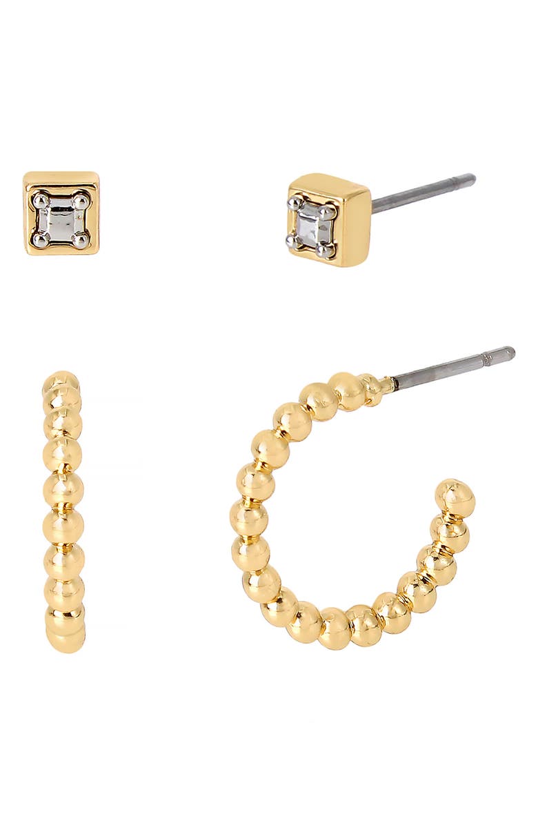 AllSaints Set of 2 Earrings, Main, color, 