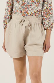 Cache Coeur Maternity Twill Smock Shorts Nubie