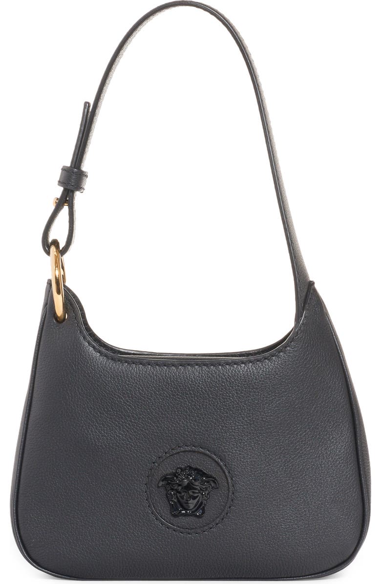Versace La Medusa Small Hobo Bag, Main, color,