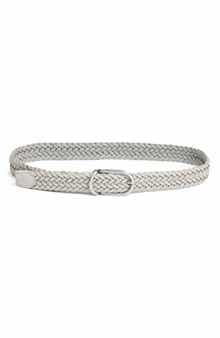 Nordstrom Sterling Braided Suede Belt