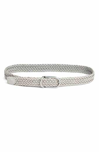 Nordstrom Sterling Braided Suede Belt