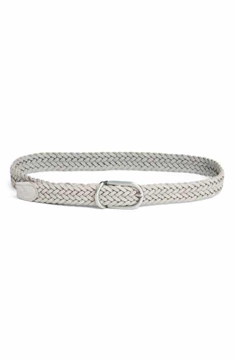 Nordstrom Sterling Braided Suede Belt