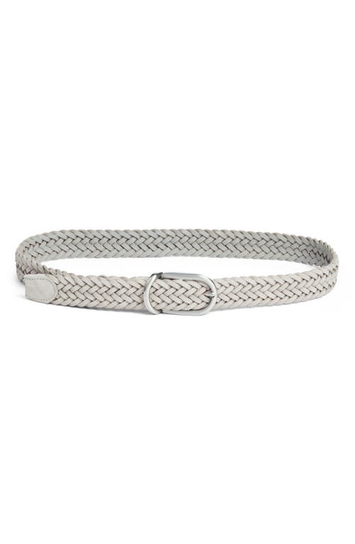 Nordstrom Sterling Braided Suede Belt