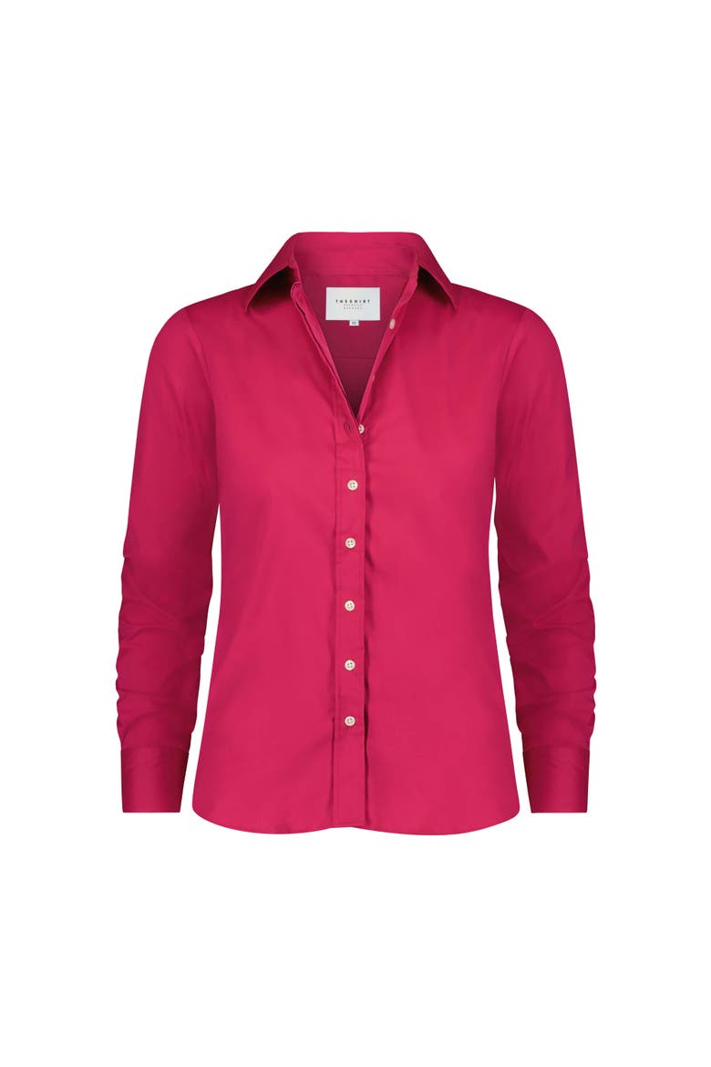 The Icon Shirt, Alternate, color, Fuchsia