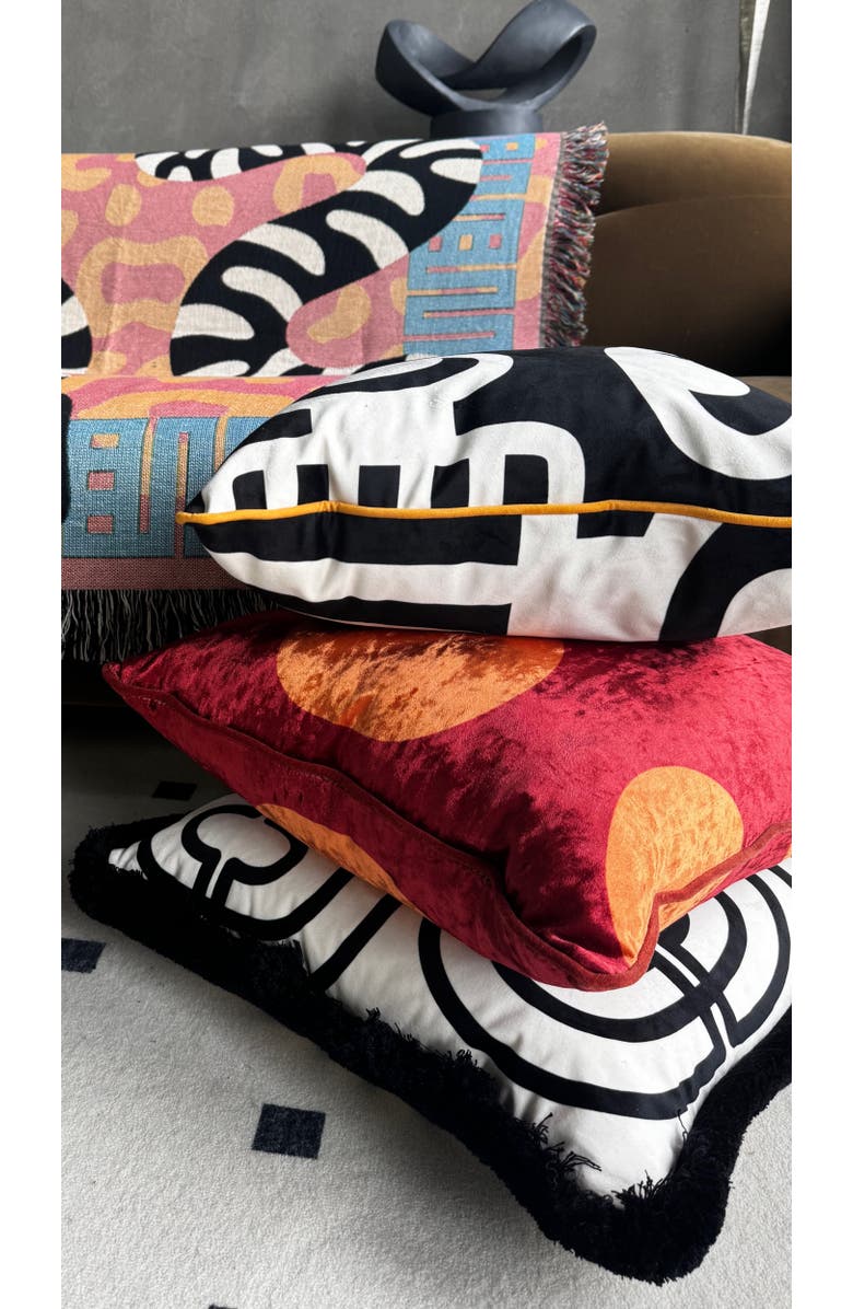 VILLA ABURI Duafe Throw Pillow, Alternate, color, NO COLOR