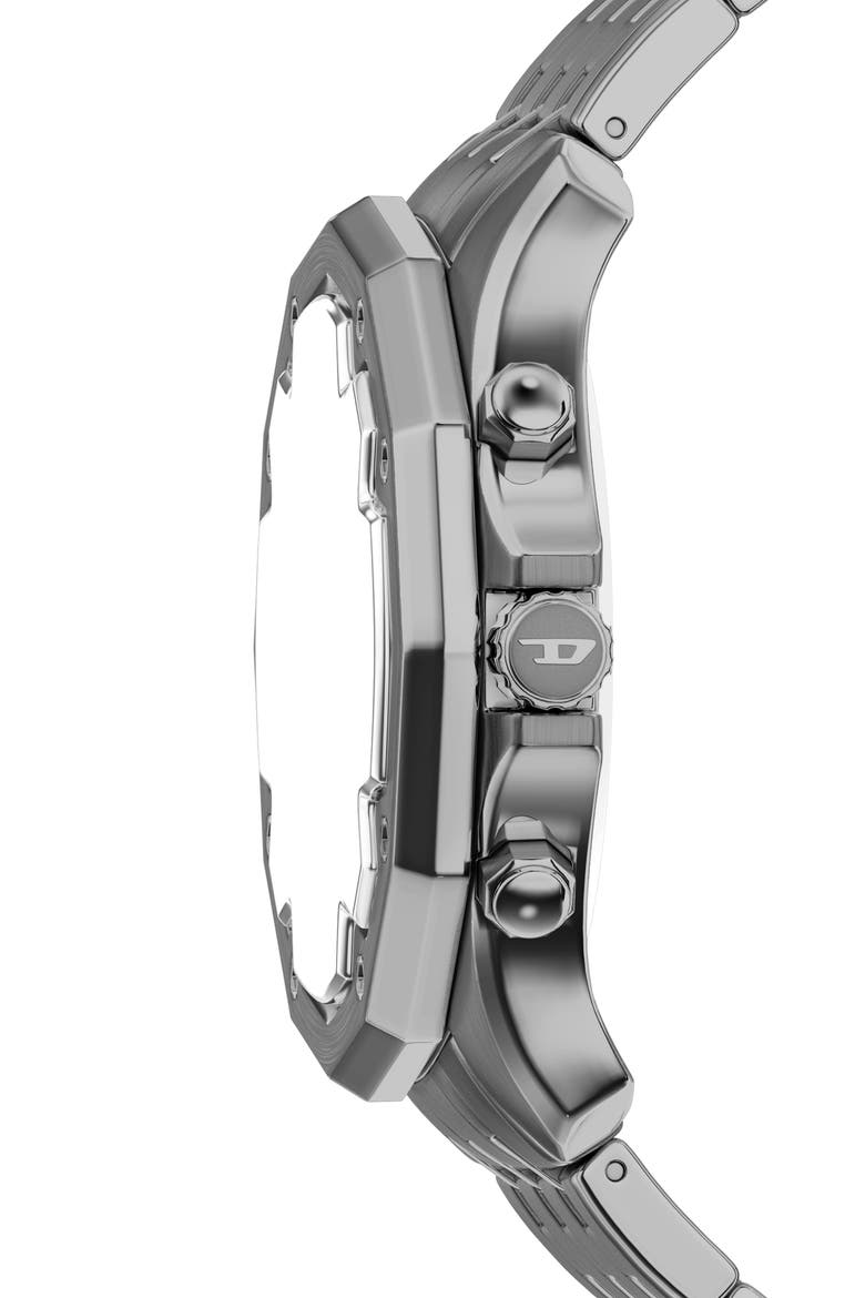 Stinger Chronograph Bracelet Watch, 46mm, Alternate, color, GUNMETAL