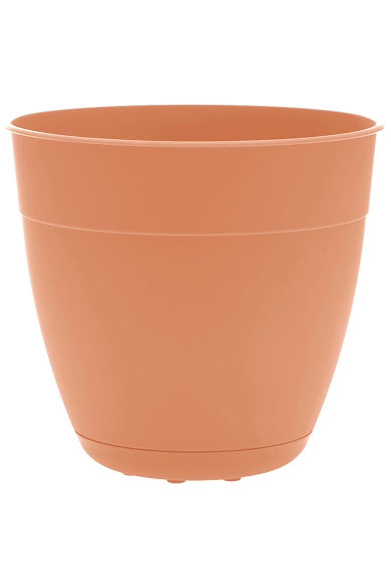 12 Inch Dayton Planter With Saucer Tray, Main, color, Orange