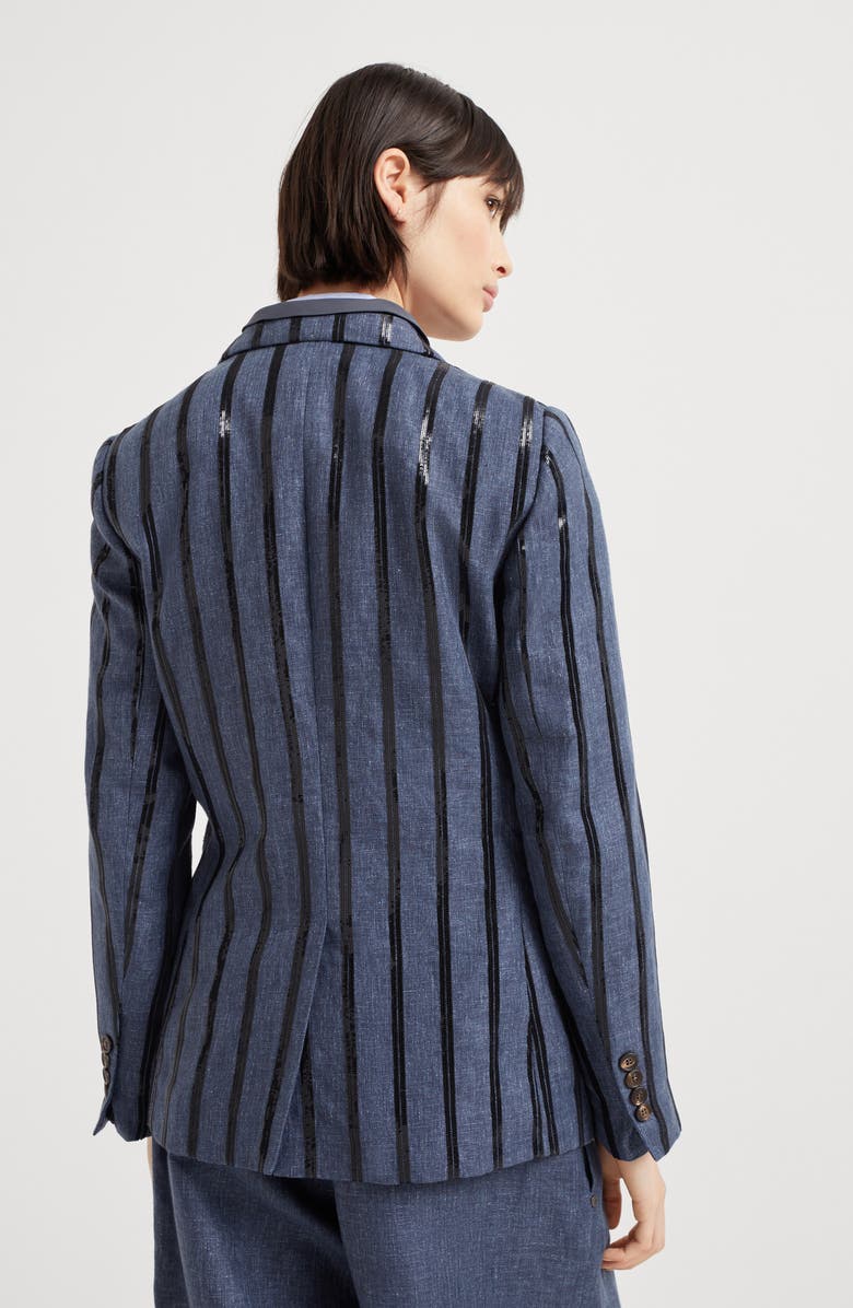 Brunello Cucinelli Dazzling Embroidery blazer, Alternate, color, 