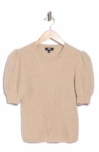 Kato Puff Shoulder Rib Sweater