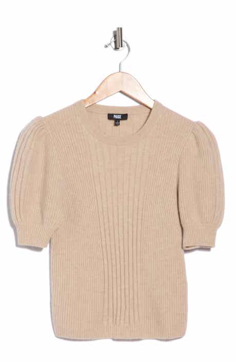 Kato Puff Shoulder Rib Sweater