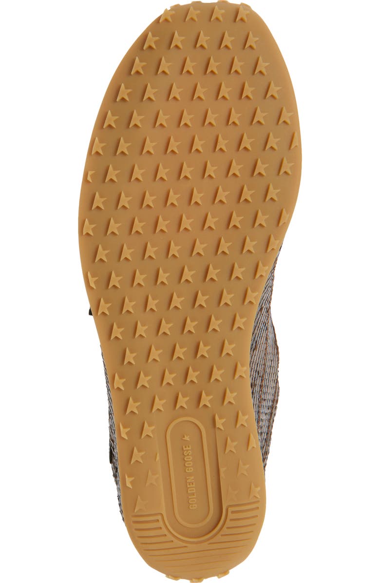 Golden Goose Marathon Speed Sneaker, Alternate, color, Brown/Silver