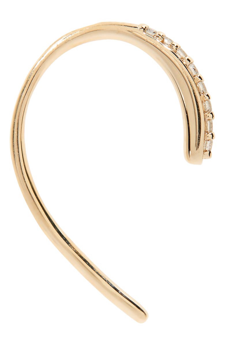 LANA Hooked On Diamond Threader Earrings, Alternate, color, 