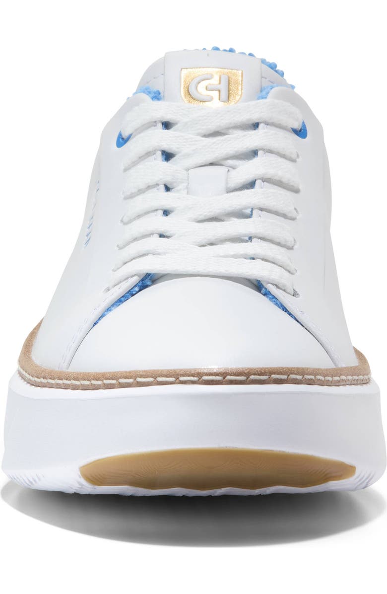 Cole Haan GrandPro Topspin Platform Sneaker, Alternate, color, White/ Marina