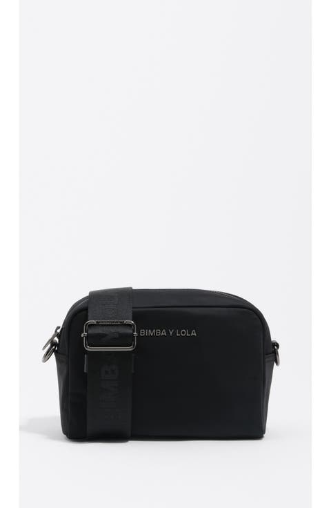 Nylon Rectangular Crossbody Bag