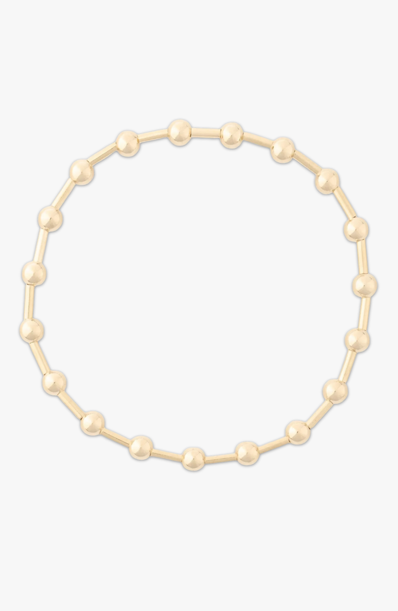 CUFFED BY NANO Station 14k Gold Filled Bead Bracelet, Main, color, Gold