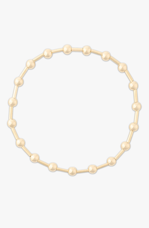Station 14k Gold Filled Bead Bracelet