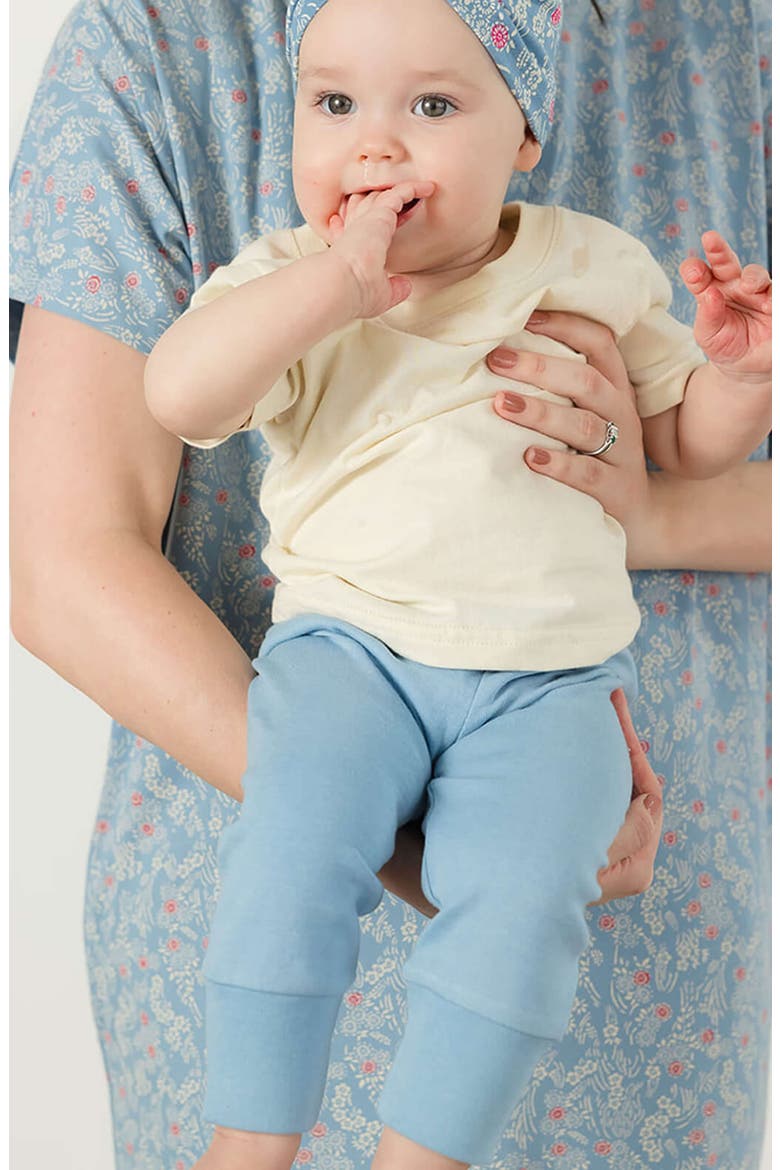 Organic Cotton Baby Pant, Alternate, color, Chambray