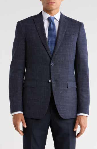 John Varvatos Star USA Neat Wool Blend Two-Button Sport Coat