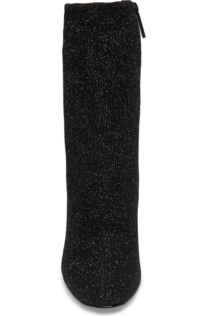 KENDALL + KYLIE Hailey Glitter Sock Bootie, Alternate, color,