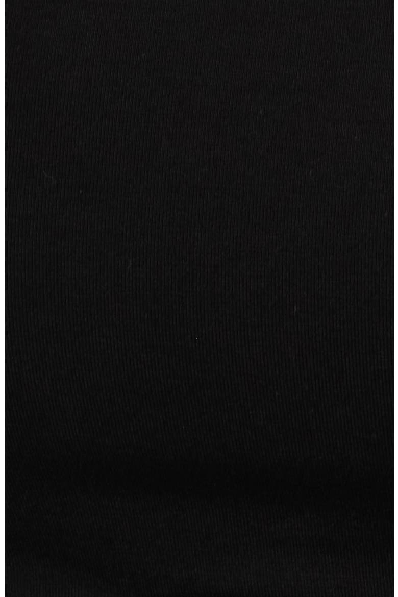 Romy Ruched Open Back Stretch Jersey Top, Alternate, color, BLACK