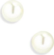NORDSTROM RACK Demi-Fine Freshwater Pearl Stud Earrings