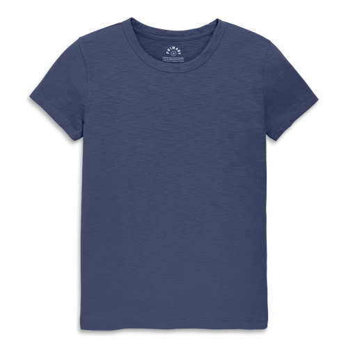 Shop Primary Adult Classic Slub Crewneck Tee In Sunwashed Navy