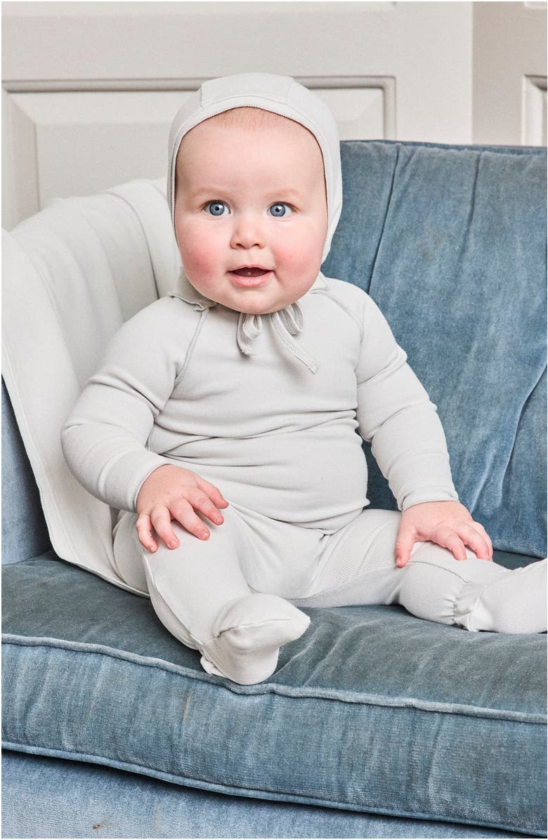 NoggiWear Side Ruffle Blanket, Alternate, color, Ivory